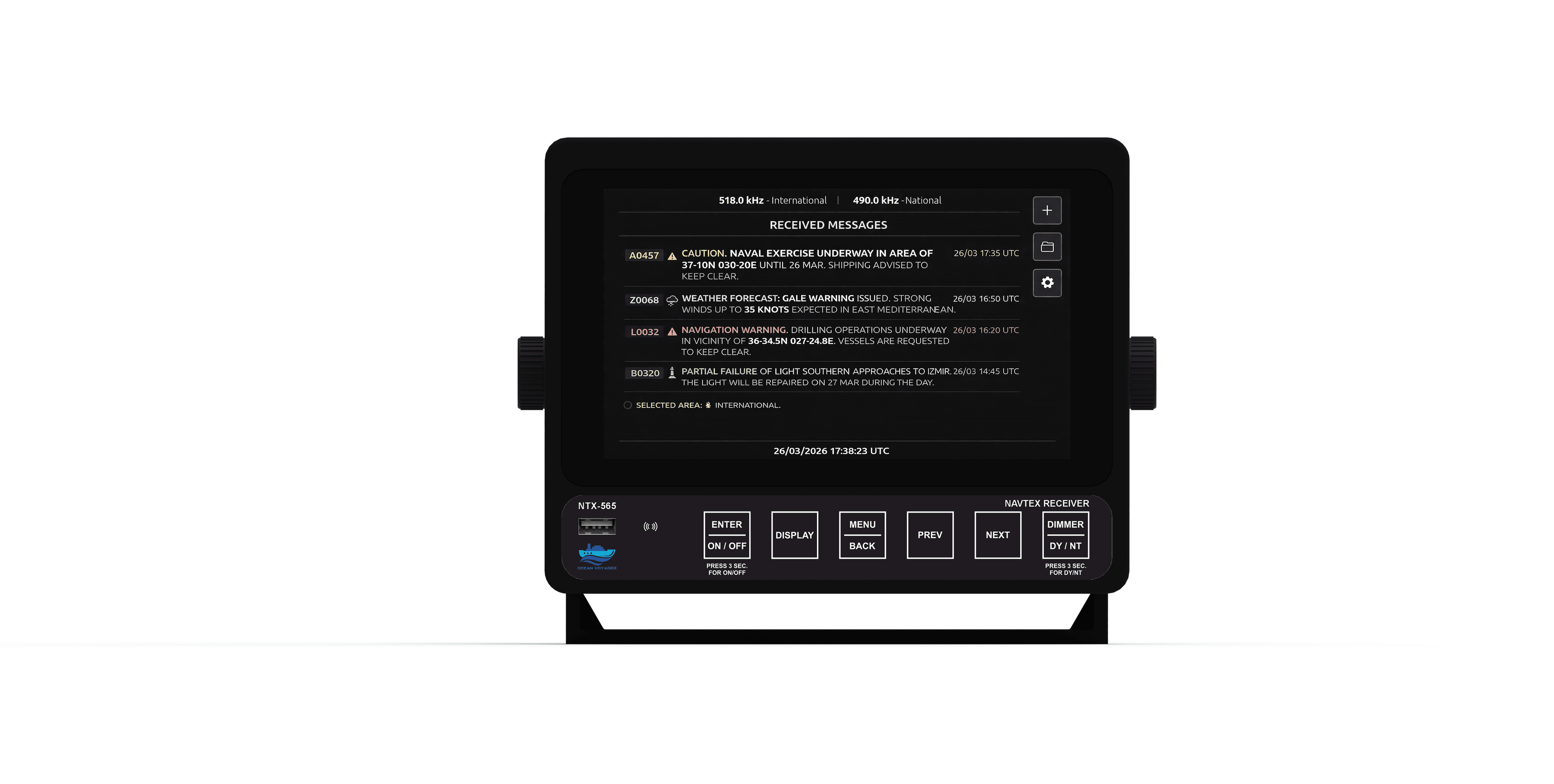 NAVTEX Receiver